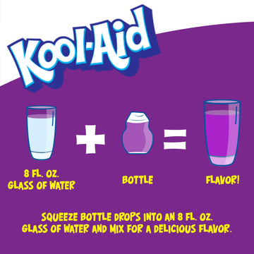 Kool-Aid Liquid Grape Artificially Flavored Soft Drink Mix, 1.62 fl oz Bottle
