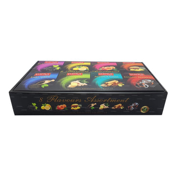 Impra Black Tea Collection Gift Pack 8 Flavors, 80-Count Tea Bags Per Order