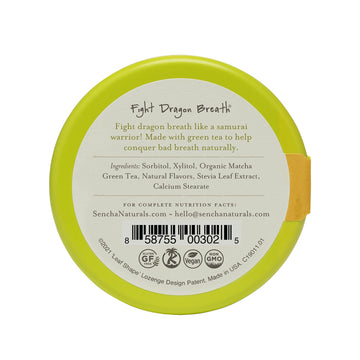 Sen Cha Naturals Green Tea Mints, Tropical Mango, 1.2 Oz (Pack Of 6)