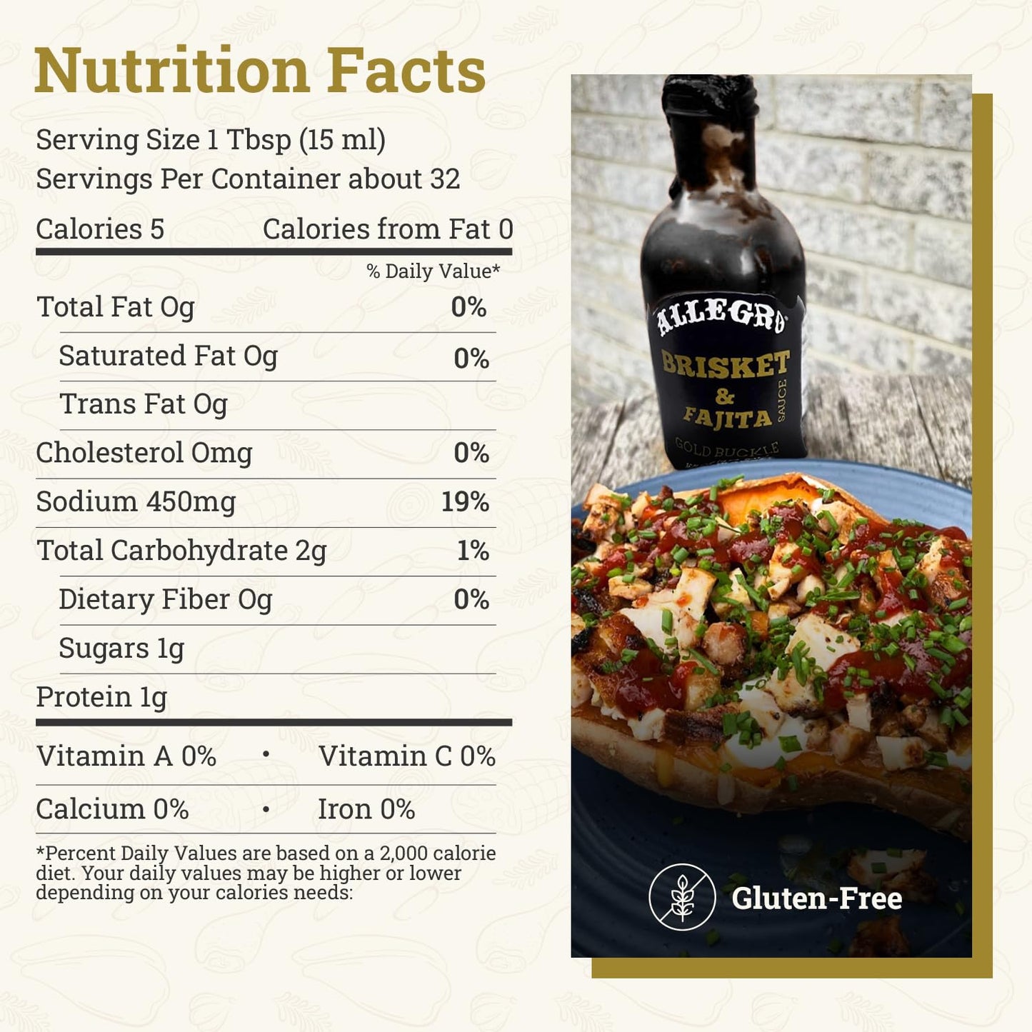 ALLEGRO - The Marinate Everything Marinades - Gold Buckle Brisket & Fajita Sauce - 16 oz, Pack of 4