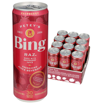 Bing Beverage Company Bing Raz, 12 Fl Oz (Pack Of 12)