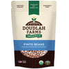 Organic Dried Pinto Beans 1lb Bulk by Doudlah Farms - Farmed From Regenerative Soil | Tested Clean Certified | Vegan, Non-GMO, G