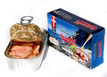 Sanniti Cod Liver, Scandinavian Edition, 4.3 Oz (Pack Of 4)