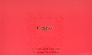 Dammann Freres Sachets, Carcadet Nuit D'Été Summer Night Tea Bags, Premium Gourmet French Hibiscus And Berry Herbal Tea, Individually Wrapped, 24 Count (Single Pack)