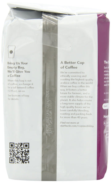 Starbucks Sumatra Ground Coffee, 12 Ounce (Pack Of 3)