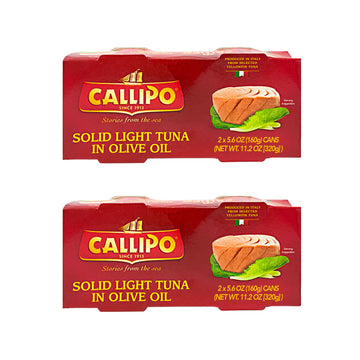 Italian Canned Tuna In Olive Oil Callipo 5.6 Oz (Pack Of 4)