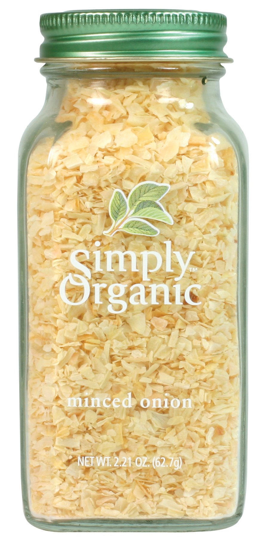 Simply Organic Minced White Onion, Certified Organic | 2.21 Oz | Pack Of 4 | Allium Cepa