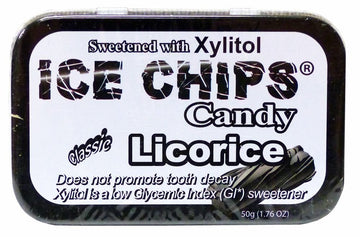 Hand Crafted Candy Tin Menthol Eucalpytus Ice Chips Candy 1.76 oz Candy