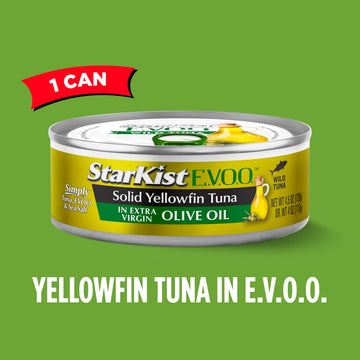 StarKist E.V.O.O. Solid Yellowfin Tuna in Extra Virgin Olive Oil - 4.5 oz Can