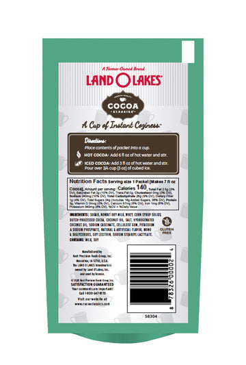 Land O Lakes Cocoa Classics, Mint & Chocolate Hot Cocoa Mix, 1.25-Ounce Packets (Pack Of 36)