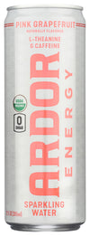 Ardor Organic Inc Sprklng Wtr Grapefruit 12 FO