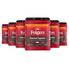 Folgers Gourmet Supreme Medium Dark Roast Ground Coffee, 9.6 Ounces (Pack of 6)