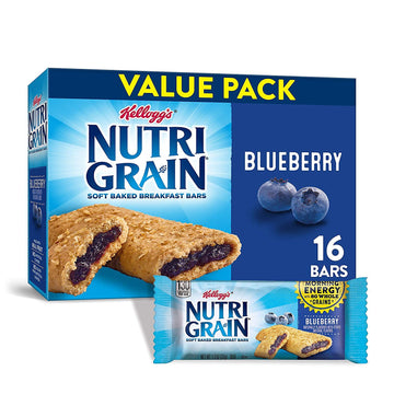 Kellogg'S Nutri - Grain Blueberry Cereal Bar - 16 Pack