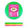 Wafer Sheets Pack of Nine Round Tort Wafers Green White Pink 3.2oz (90g) (Pack of 2)