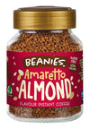 Beanies Flavour Instant Coffee - Ameretto Almond Instant Flavored Coffee - Bold & Adventurous Full-On Flavor - An Indulgent Suga