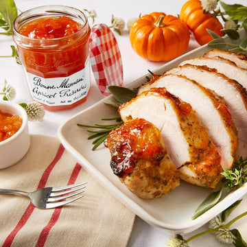 Bonne Maman Apricot Preserves, Non-GMO, 13 oz Glass Jars, Pack of 6