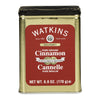 Watkins Gourmet Spice Tin, Pure Ground Cinnamon, 6 oz. Tin, 1-Count