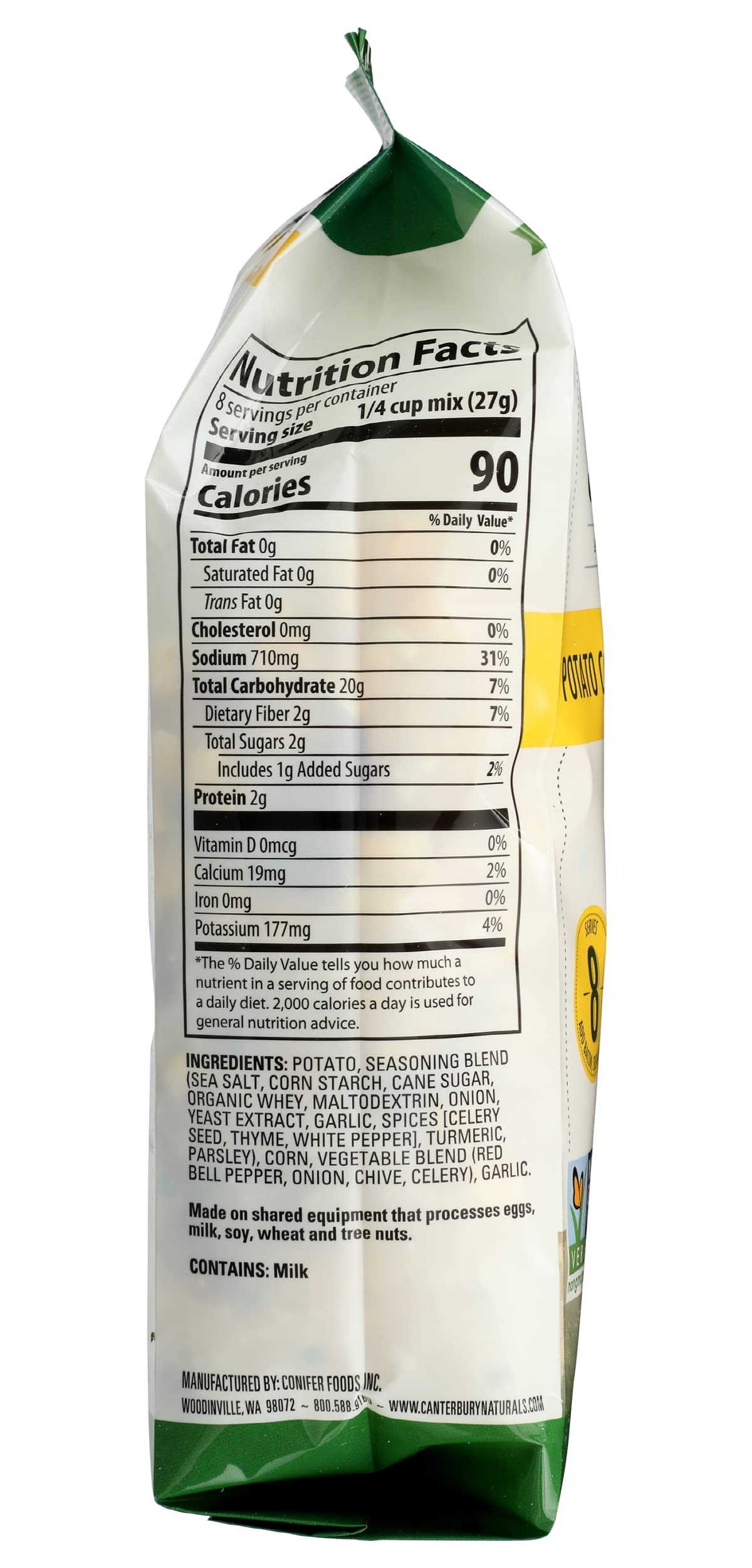 Canterbury Naturals Artisan Soup Mix, Potato Corn Chowder Soup Mix, Non-Gmo, Makes 8 Servings, 7.5-Ounce Bag (Pack Of 1)