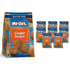 Mi-Del Ginger Snaps Gluten Free - Crunchy Gluten Free Ginger Cookies Made With Real Ginger - Swedish Ginger Snaps Cookies Old Fashioned - Non-Gmo Certified, 0G Trans Fat, Healthy Cookies (Pack Of 8)