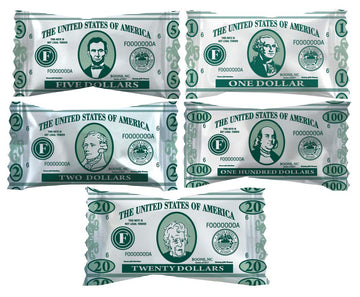 The Dreidel Company Money Buttermints, Mint Candies, After Dinner Mints, Butter Mint Candy, Fat-Free, Individually Wrapped (275 Pieces)