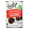 California Medium Ripe Olives; Black Pitted