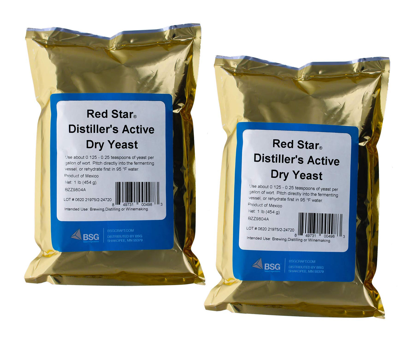 Red Star Dady 1 Lb. DistillerS Yeast-2 Packs