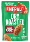 Emerald Nuts Dry Roasted Almonds (1-Pack) | 5 Oz Resealable Bag | Plant-Based Protein, Kosher Certified, Non-GMO | Contains No Artificial Preservatives, Flavors or Synthetic Colors