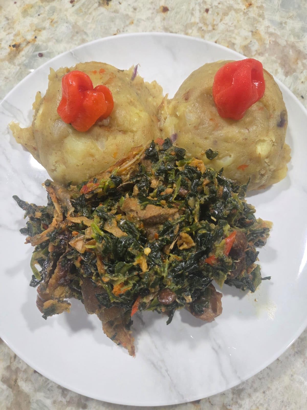 Fresh African Ghana Puna Yam, 10Lbs (2-3 Tubers) Note Item Sold By Weight