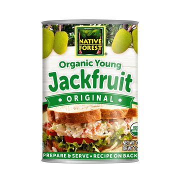 Native Forest Organic Young Jackfruit - Organic Canned Jackfruit, Jackfruit Canned, Jackfruit Organic, Vegan Meat Substitute - 1