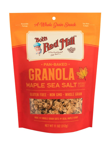 Bob'S Red Mill Maple Sea Salt Granola, 11Oz (Pack Of 6) - Non Gmo, Whole Grain, Kosher