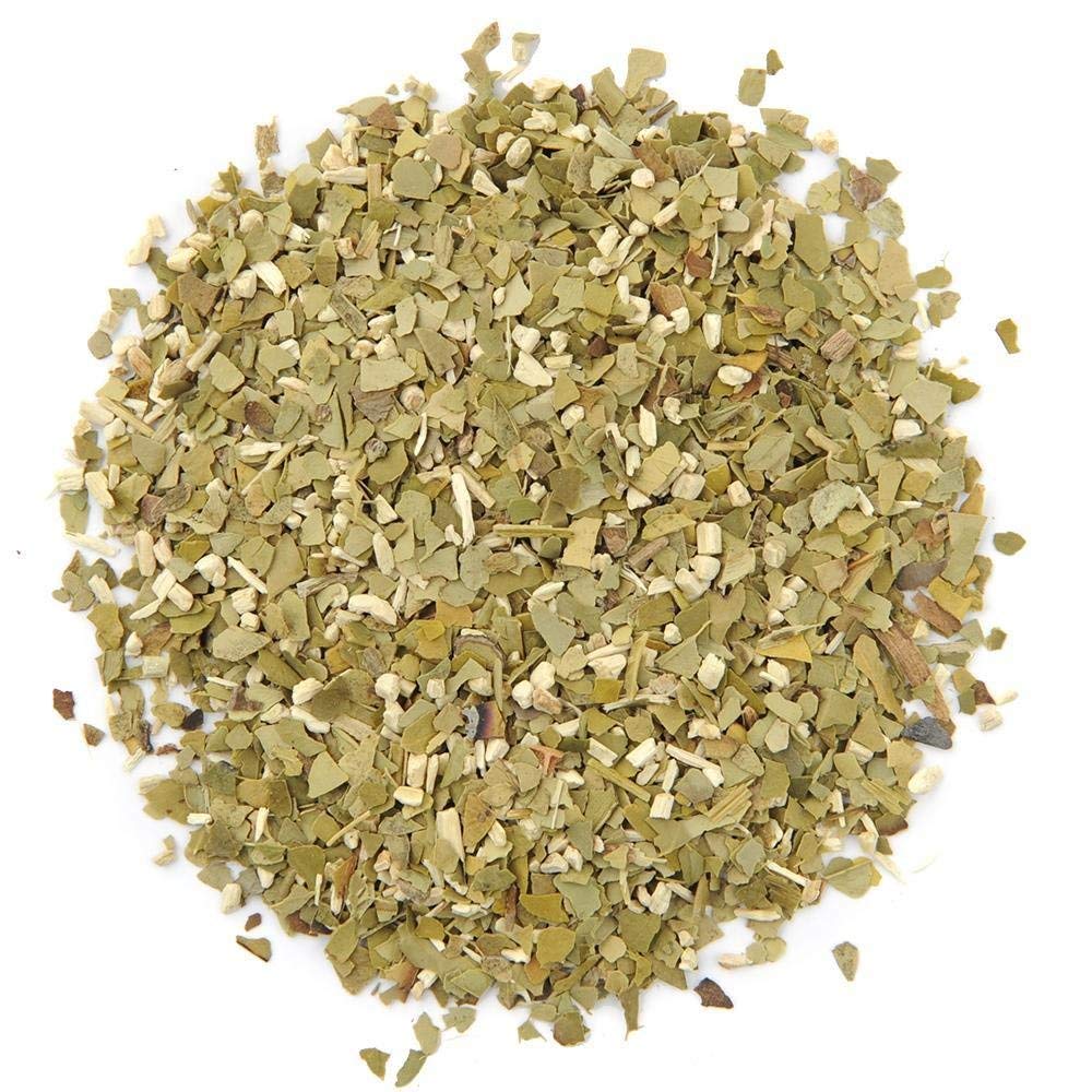 Organic Positively Tea Company Yerba Mate Tea Loose Leaf, 16 Ounce, Unsmoked
