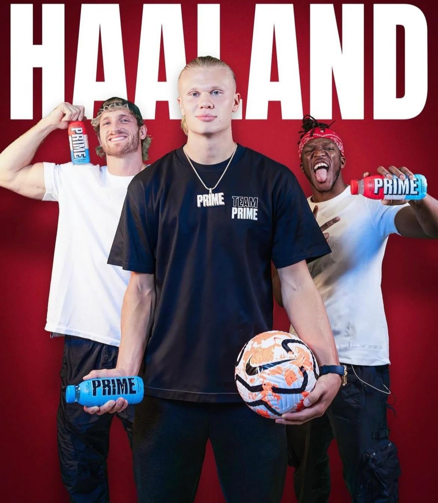 Prime Hydration Haaland Sports Drink 16.9Fl Oz (Limited Edition)