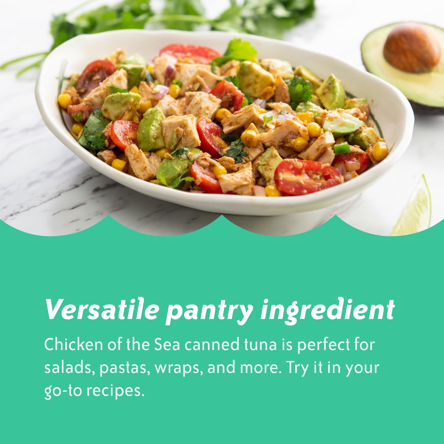 Chicken Of The Sea Solid Yellowfin Pure Tuna, 4 Oz. Cans (Pack Of 24), Wild Caught Canned Tuna, No Drain