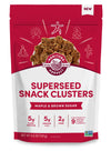 Manitoba Harvest Superseed Snack Clusters, Maple & Brown Sugar - 5g Plant Based Protein and 5g Omegas 3 & 6 per 30g Serving - No