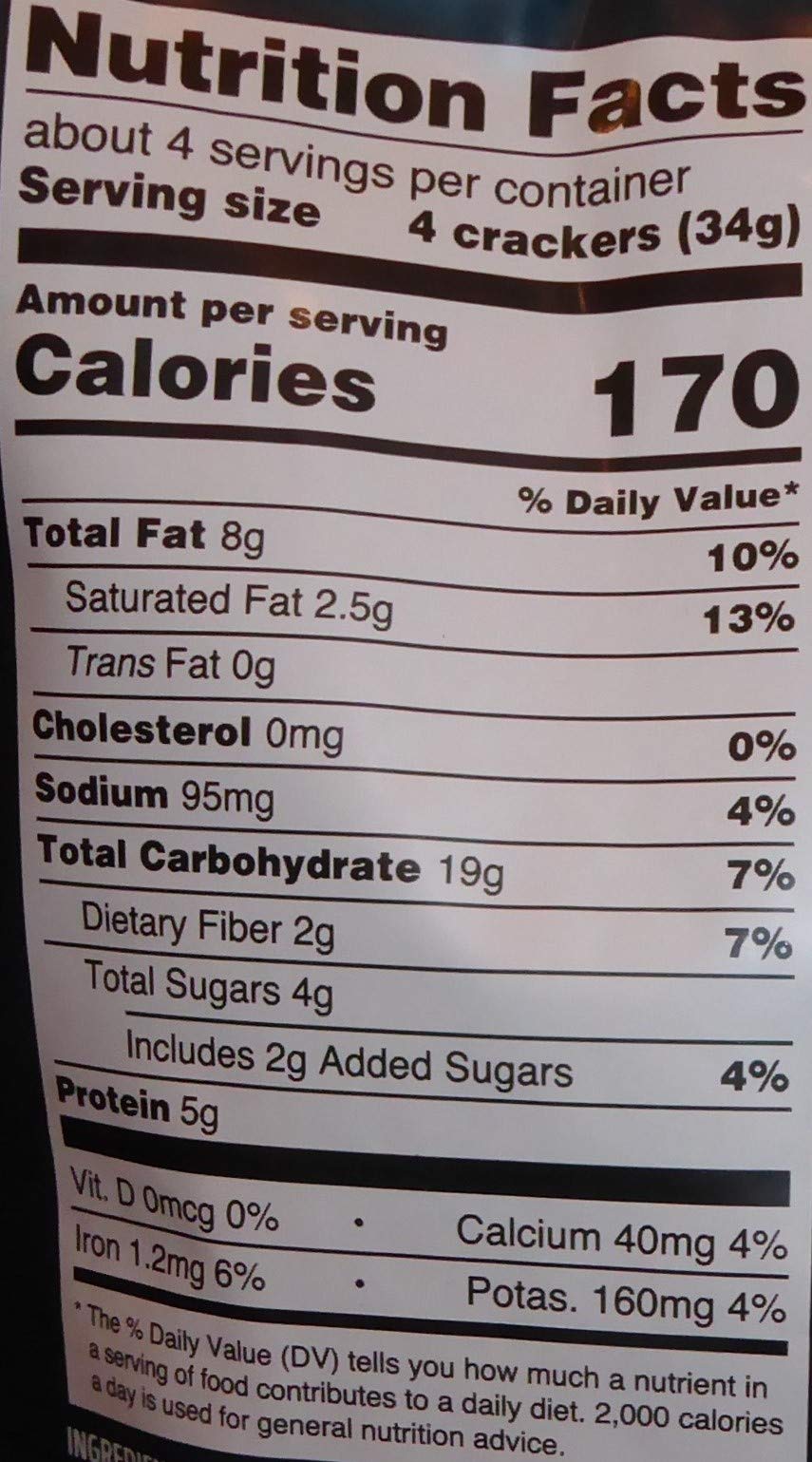 Trader Joes Trail Mix Crackers with Mung Beans, Seeds, Cashews, Raisins & Cheese - Great Snack - Perfect Texture! (2 Pack) 4.5o