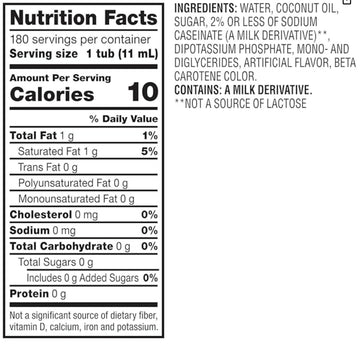 Original Creamer Singles, Liquid Creamer Singles, Non Dairy, No Refrigeration, 180 Creamer Singles Included Great For Offices, R