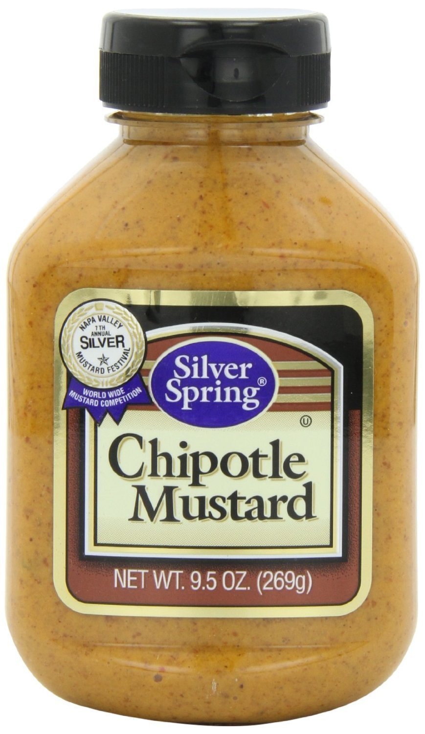 Silver Springs Mustard chipotle 9.5 OZ Pack Of 2