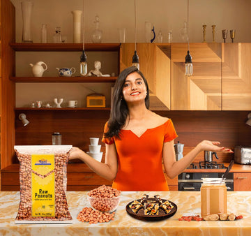 Rani Peanuts, Raw Whole With Skin (uncooked, unsalted) 14oz (400g) ~ All Natural | Vegan | Gluten Friendly | Kosher | Fresh Prod