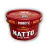 Rhapsody Natural Foods, Large Bean Natto, Made in Vermont, Fermented Probiotic Superfood, 3.5 oz (100g) - Case of 12 (42oz)