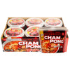 Wang Seafood Jjamppong Spicy Noodle Soup, pack of 6