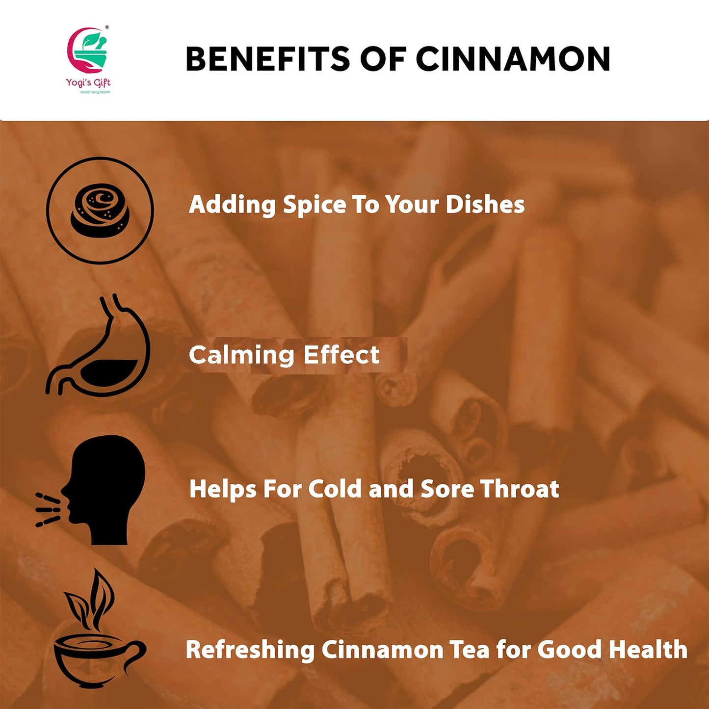 Crushed Cinnamon Bark 1 Lb | Bulk Cinnamon Stick Pieces/Chips For Tea, Cooking | Rich Aroma And Great Flavour | Premium Grade Ci