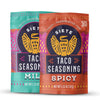 Siete Taco Seasoning Mix Pack | Whole 30 Approved | Paleo | Preservative Free | Gluten Free | Vegan | 3 Mild, 3 Spicy (Pack Of 6)