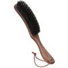 Bfwood Clothes Brush - Boar Bristle Lint Brush For Suits, Cashmere, Wool, Velvet, Suede And Pet Hair - Large Black Walnut Wood H