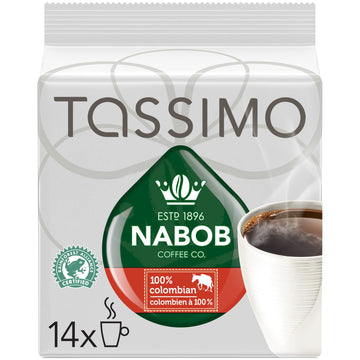 Tassimo Nabob 100% Colombian Coffee 14 T Discs (110G / 3.8Oz)