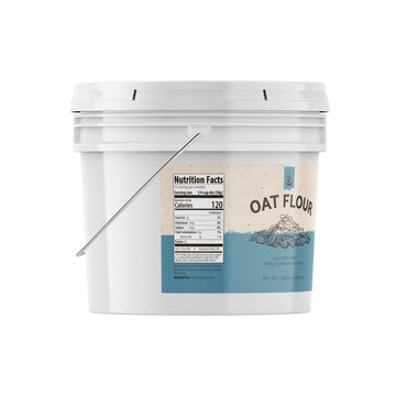 Oat Flour (1 Gallon) Gluten-Free Baking, Non-Gmo, Finely Ground & Pure