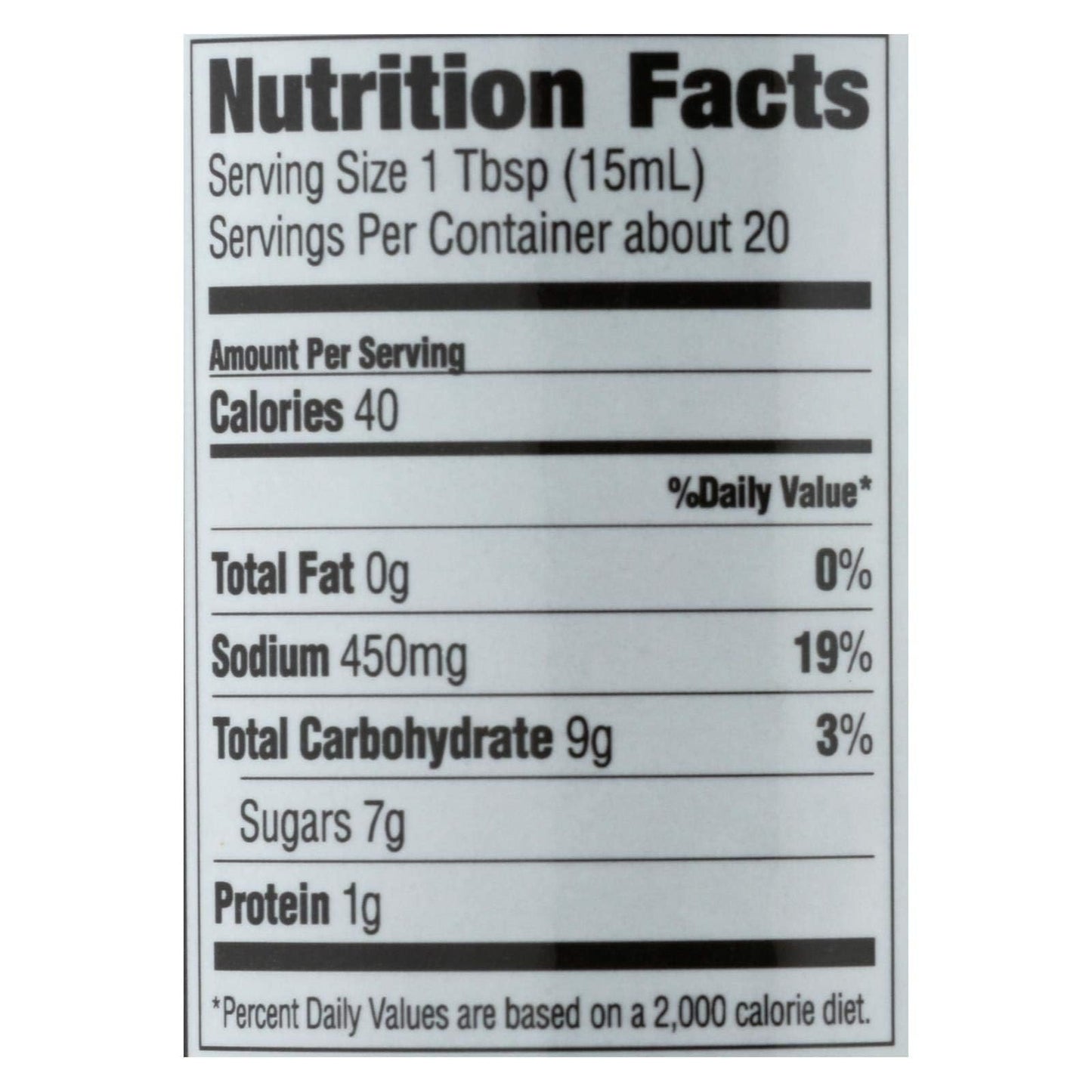 Sauce, Soy, Sweet, GF, Pack of 6