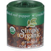 Simply Organic Crushed Red Pepper, Certified Organic | 0.42 oz | Pack of 6 | Capsicum annuum L.