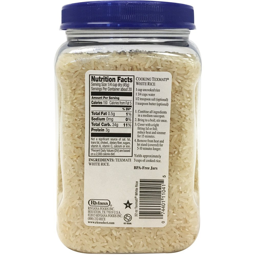 Rice Select Texmati White Rice (4X32Oz )