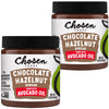 Chosen Foods Chocolate Hazelnut Spread - Made with 100% Pure Avocado Oil, Simple Ingredients, 40% Less Sugar, Vegan, Free of Pal
