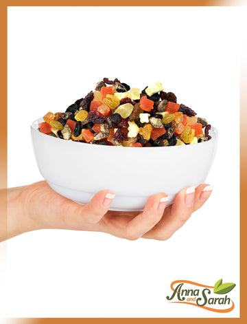 Anna And Sarah Mini Fruit Trail Mix, Dried Fruits Assortment, Healthy Snack In Resealable Bag, 3Lbs (1 Pack)
